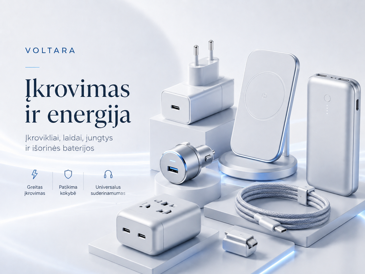 VOLTARA įkrovikliai