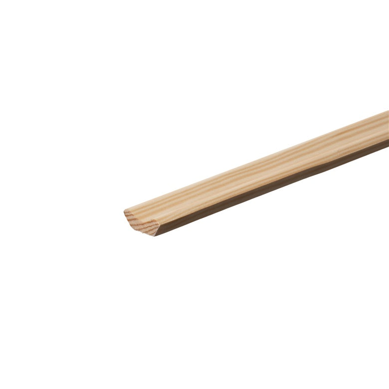 Interior finishing corner, 30x30 mm, pine, solid wood, 3 m