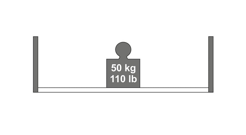 Wspornik półki Dolle Bermuda, 272x272 mm, antracyt