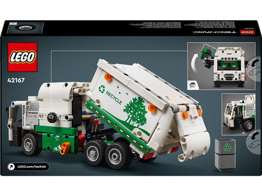 Konstruktorius LEGO Technic Šiukšliavežė „Mack LR Electric“