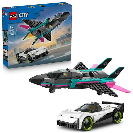LEGO® City Jet Plane 60489 Building Toy, 259 Pieces