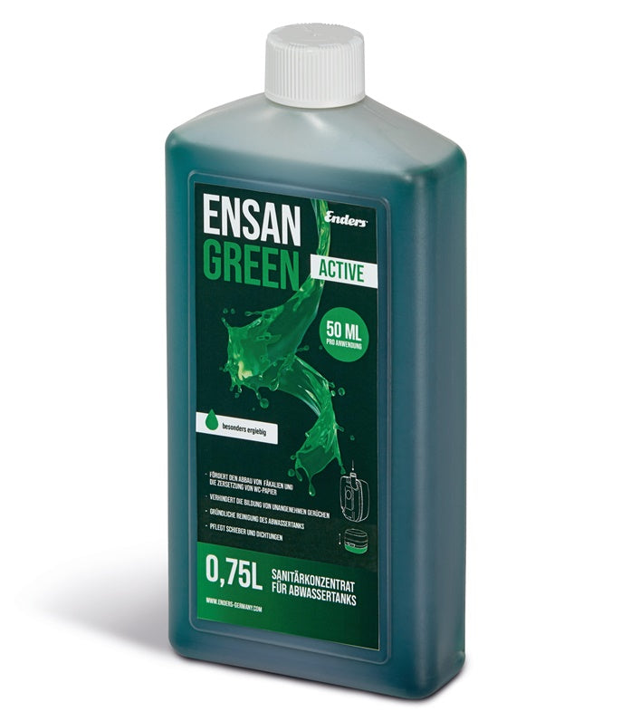 Płyn do toalet turystycznych Enders Ensan Green Active, 0.75 l