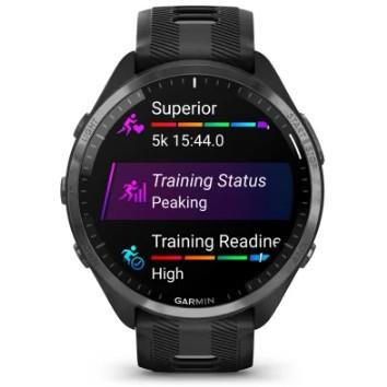 Smartwatch Garmin Forerunner 965, czarny