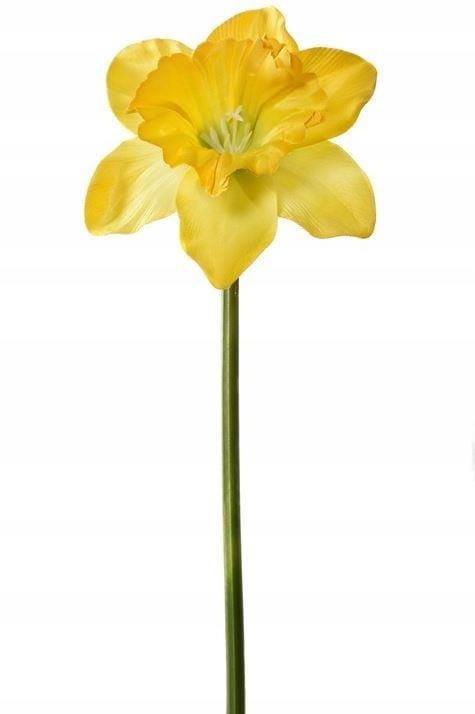 Artificial daffodil, yellow, 50 cm