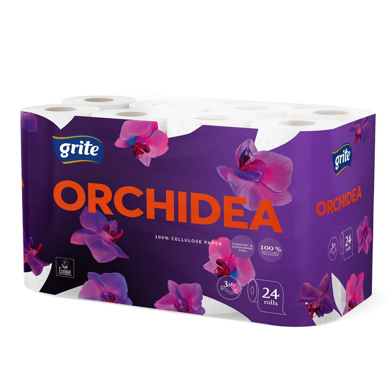 PAPIER TOALETOWY GRITE ORCHIDEA 24ROL 3WAR