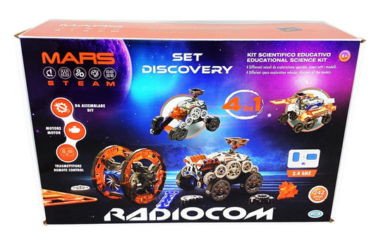 Interaktyvus žaislas Mars Radiocom 4in1 40966