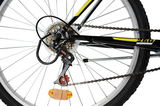 BICYCLE MTN MILANO.26 77234 BLCK/YLW