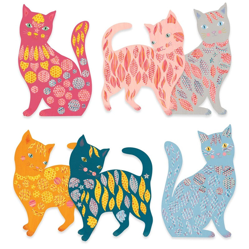 Djeco Elodie's Cute Cats creative set