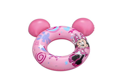 Inflatable Ring Bestway Minnie 9102, pink, 76 mm