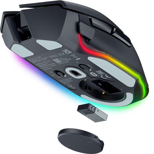 Bezprzewodowa mysz gamingowa Razer Basilisk V3 Pro 35K, czarna