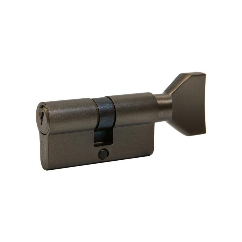 Lock cylinder MP, (DIN) standard, 30 mm, graphite