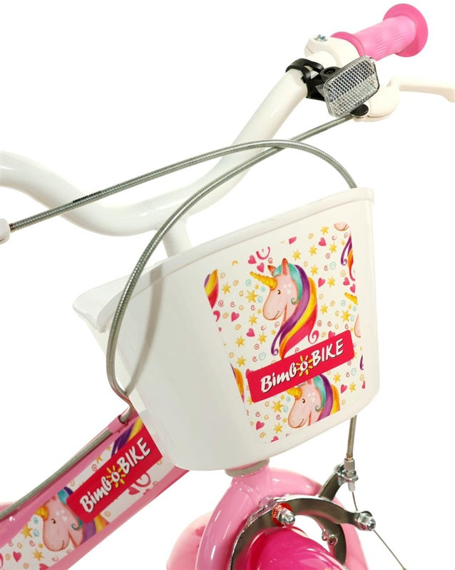 CHILD BICYCL UNICORN 16 77440 WH/PNK