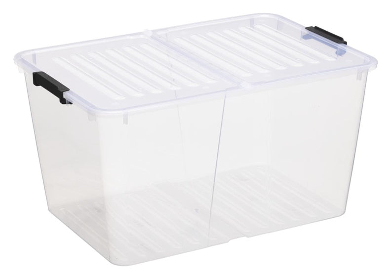 Storage box with lid Plast Team, 50l, 56.7x39.6x30.6cm