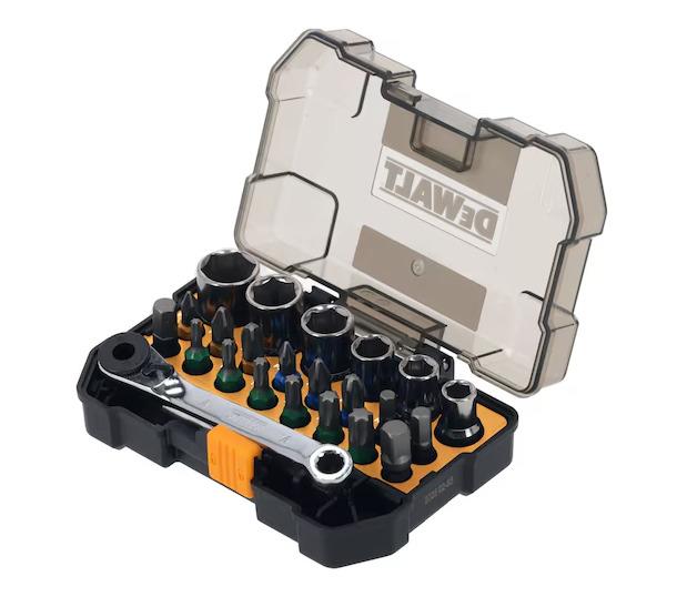 Sukimo antgalių rinkinys DeWalt x McLaren, 24 vnt.
