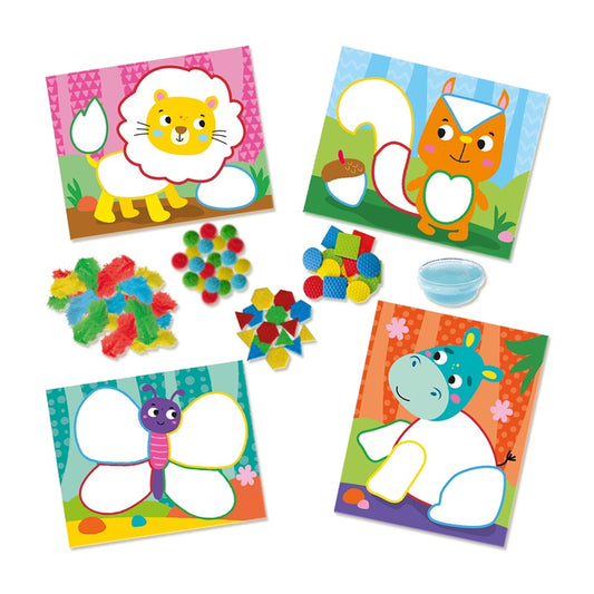 Zestaw kreatywny SES Creative Colours and Materials 14062