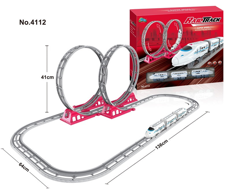 Toy train ZJA009595, 136 cm