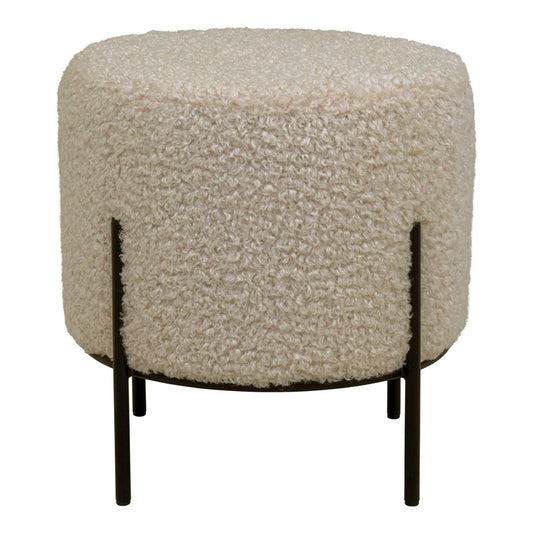 Pouf Alford, sand, 35.5x35.5x37cm