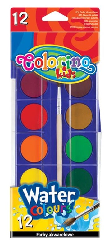 AKVARELĖ COLORINO 12 SPALVŲ