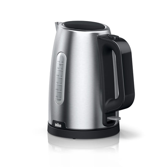 Elektrinis virdulys Braun PurShine WK1500BK, 1.7 l, sidabro