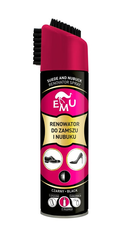 Środek wzmacniający kolor butów EMU, czarny, 0.25 l