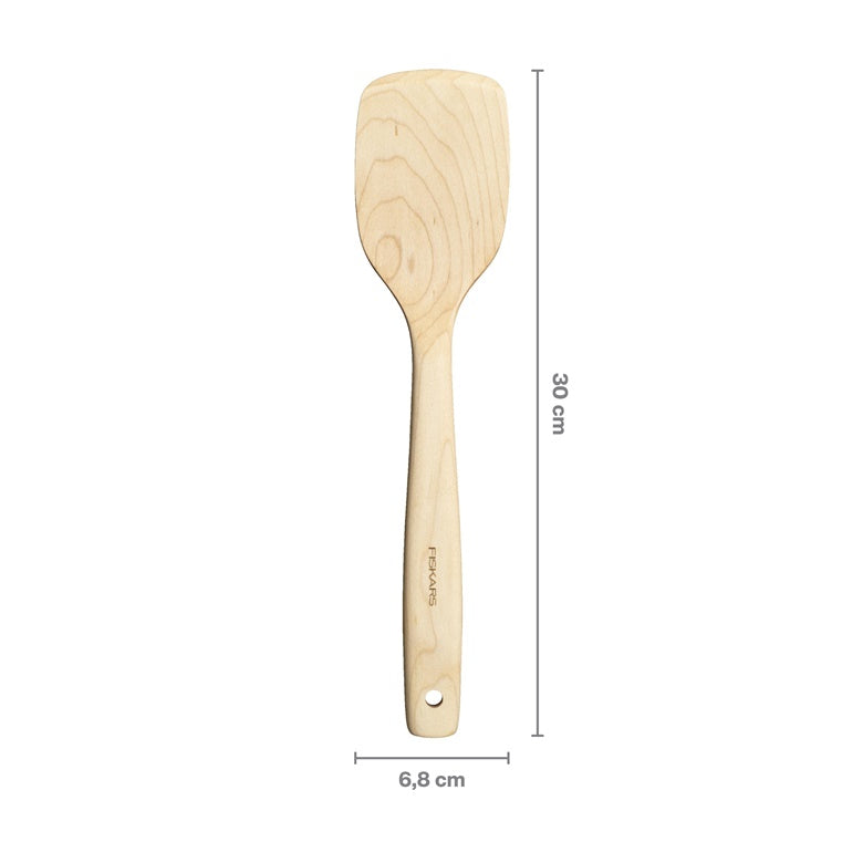 Fiskars 1075687 Serving Spoon, 30 cm, brown