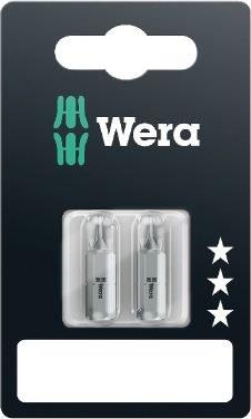 Screwdriver bits Wera Standard 2 pcs PZ2 x 25mm