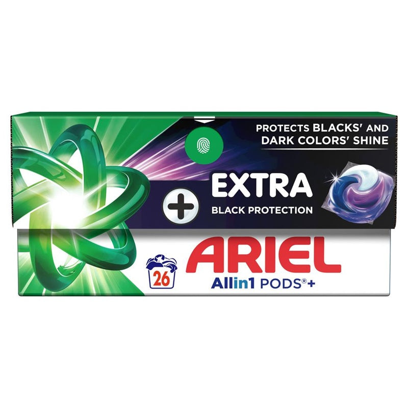 LAUNDRY PODS ARIEL BLACK 26PCS