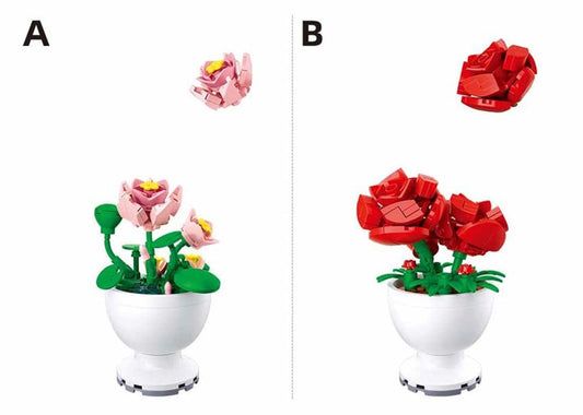 Sluban Potted Plants M38-B1077 building set, plastic