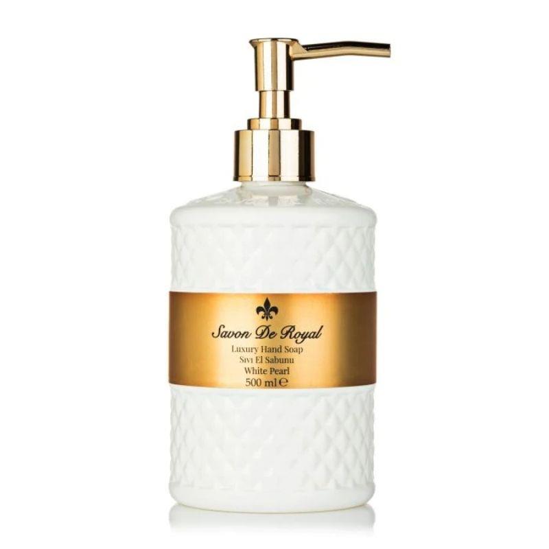 Mydło w płynie SAVON DE ROYAL WHITE PEARL, 500 ml