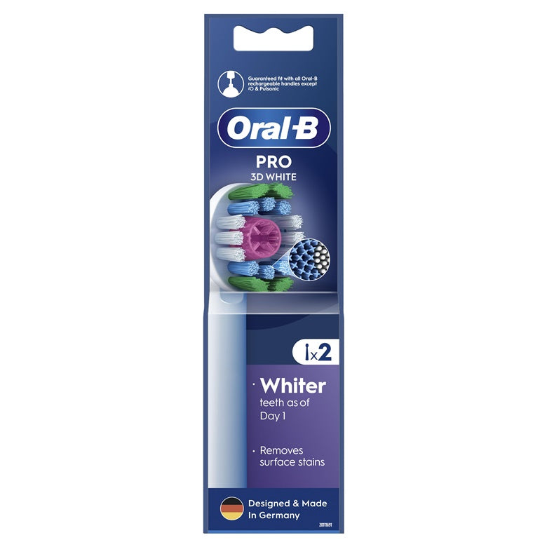 Końcówka do szczoteczki Oral-B EB18-2 3D, 2 szt.