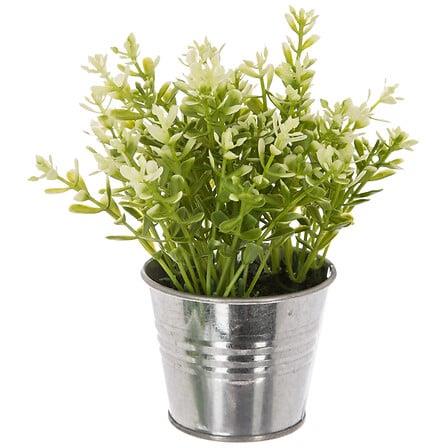 Artificial potted plant, 17 cm