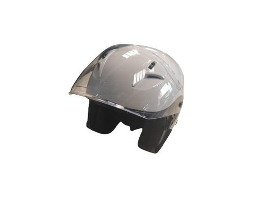 Kask motocyklowy YM-637, L (59-60 cm), biały