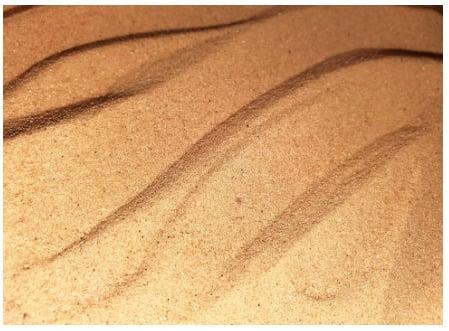 Sand for sandboxes ZD KRAVA 03100, sand brown, 25 kg