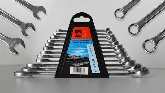 WMC TOOLS Combination Wrench Set 5123 12 pcs