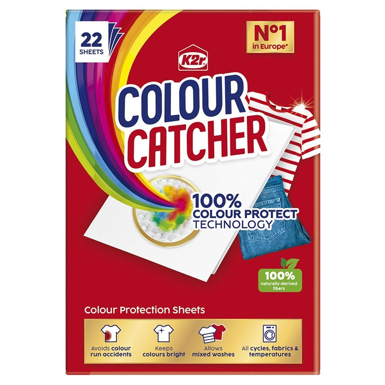 CHUSTECZKI DO PRANIA K2R COLOUR CATCHER 22 SZT.