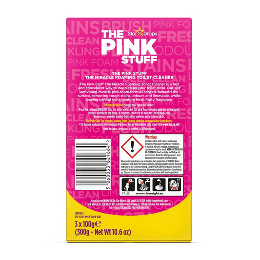 CLEANER WC FOAMING THEPINKSTUFF 3X100G