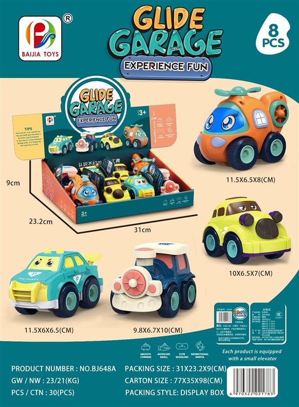 Žaislinis automobilis Glide Garage MX0405991