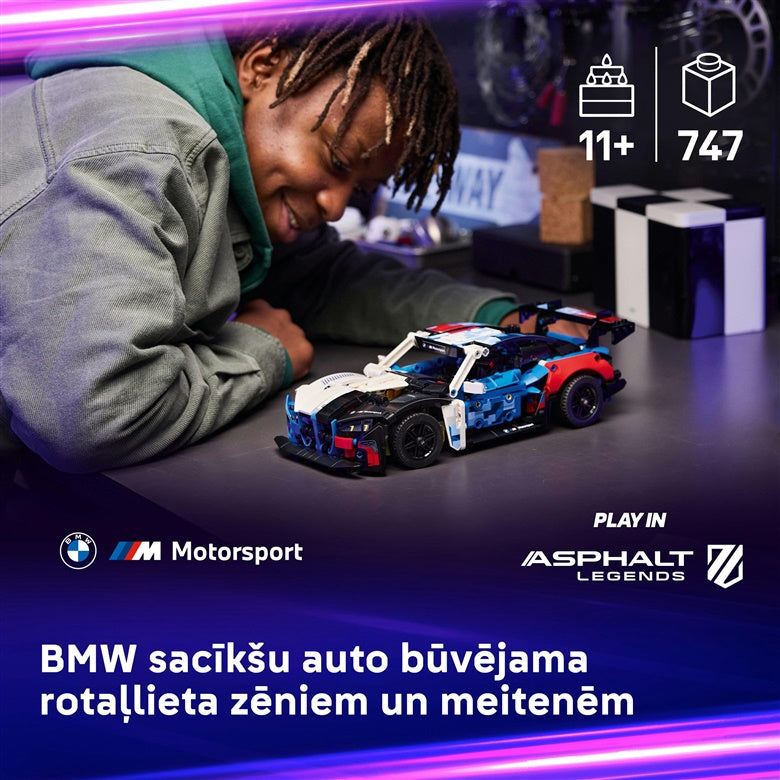 Konstruktorius LEGO Technic „BMW M4 GT3 EVO“ 42226, 747 vnt.