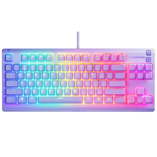 KLAVIATŪRA STEELSERIES APEX3 TKL LAVEND