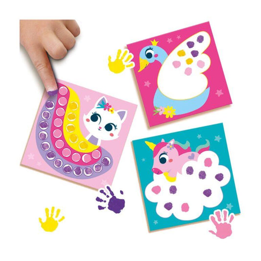Zestaw kreatywny SES Creative Fingerprint Paint 14446