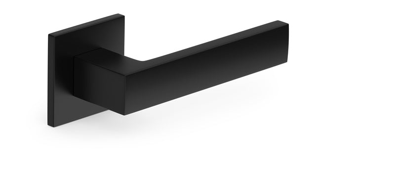 Door handle, internal Q Slim Black CUBE Q SLIM, black