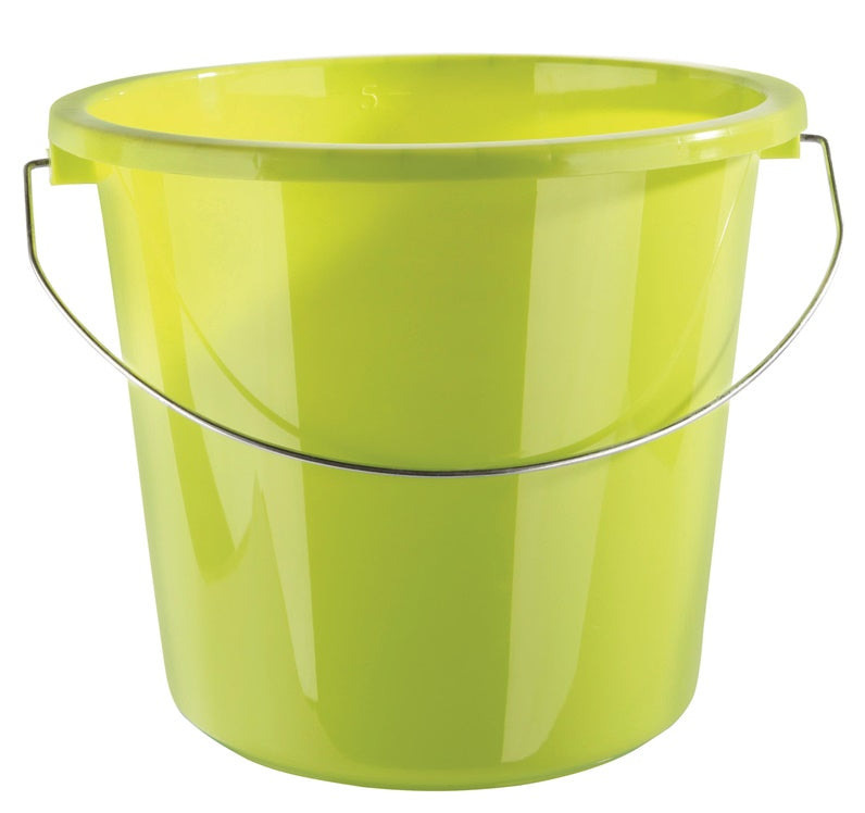 KIBIRAS 5L PLASTIKINIS ĮVAIRIŲ SPALVŲ