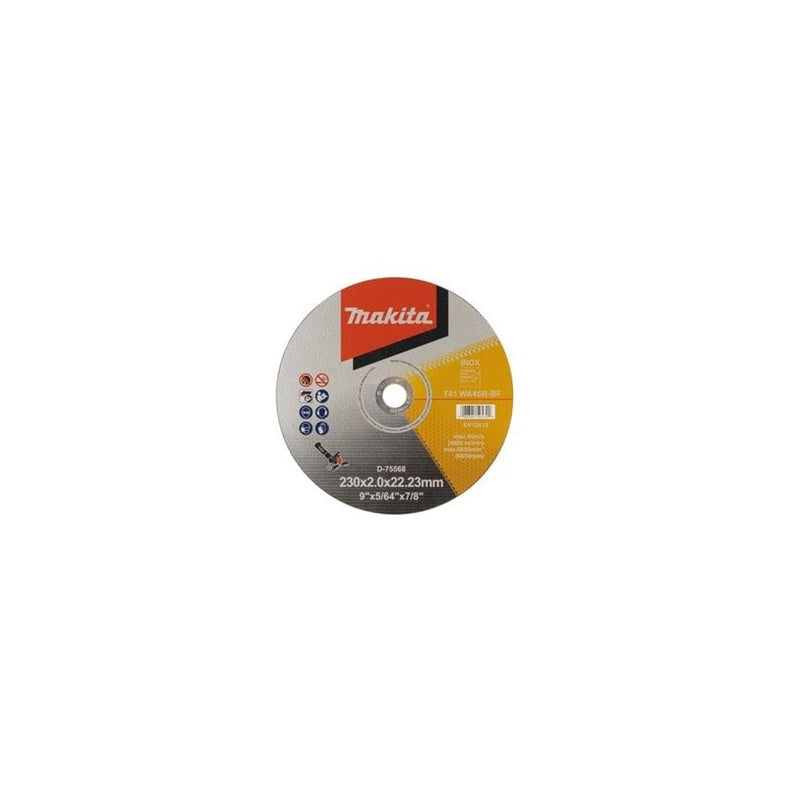 Cutting disc Makita D-75568 230 x 2 x 22.23 mm