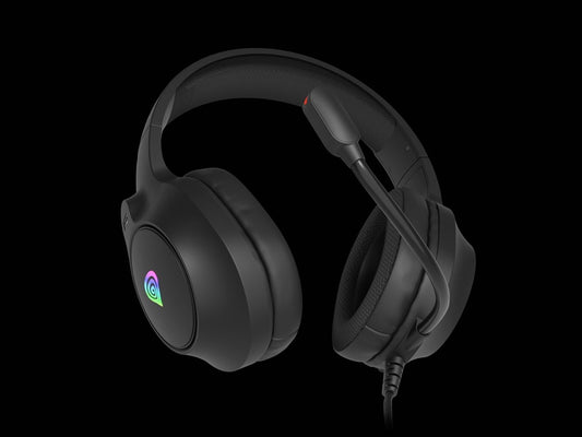 AUSINĖS ŽAIDIMŲ GENESIS NEON 213 RGB JUODOS