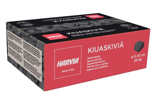 Sauna stones HARVIA olivine diabase, 5-10 cm, 20kg