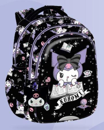 Kuprinė CoolPack F029031, juoda/violetinė, 41x33x20 cm