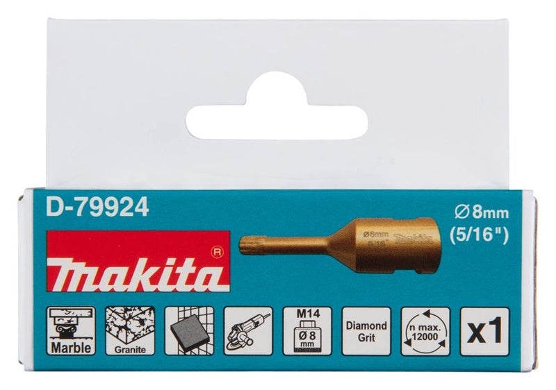 Makita Diamond Core Drill Bit (M14), D-79924, 8 mm
