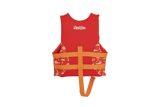 Bestway Life Vest, Red/Orange, 56 cm, 19-30 kg