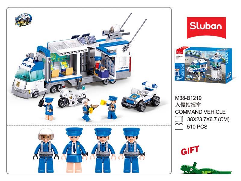 Constructor Sluban Metropolis M38-B1219, plastic