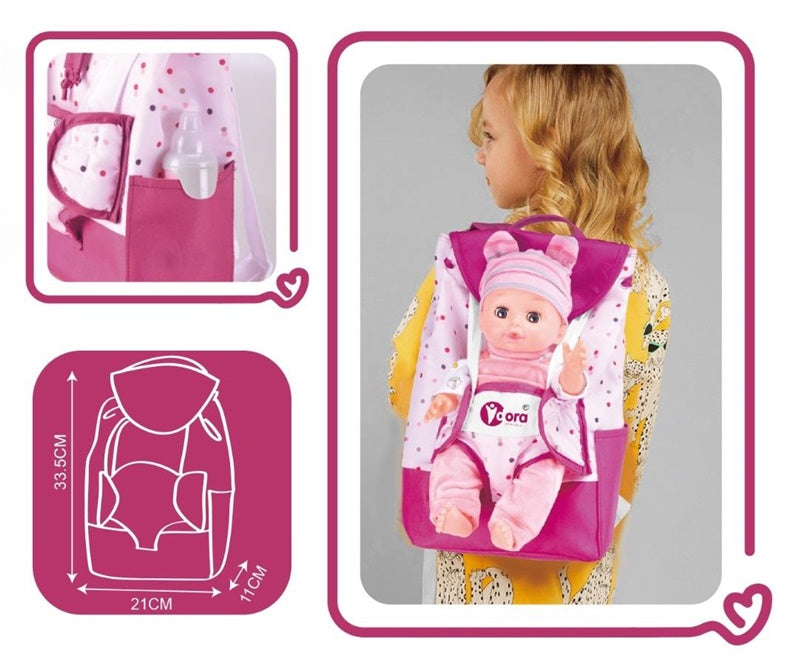 Doll - baby Lovely Doll WZB8801-8, 36 cm